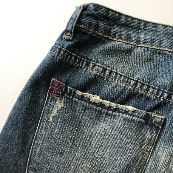 BDG Cut Off Jean Shorts Super High Rise Cheeky - Picture 5 of 8